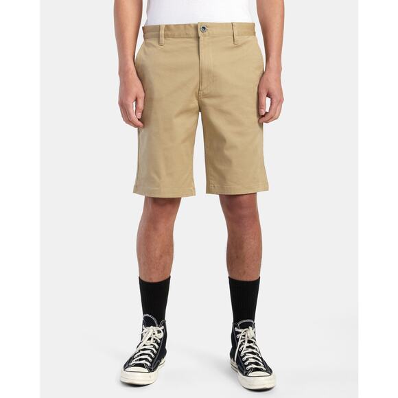 RVCA Men's Weekend Stretch Tan Short 30 - Picture 1 of 10